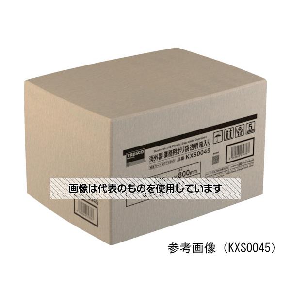 アズワン(AS ONE) 海外製 業務用ポリ袋 透明・箱入 0.1×90L 100枚入 KXS0090 入数：1箱(100枚入)