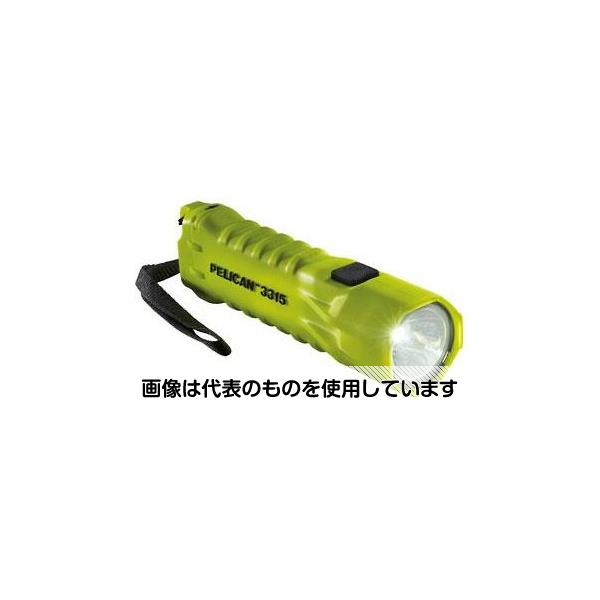 【アズワン AS ONE】実験室設備 工具類 工具、道具 ●ライト内を密閉するロック付、 ロックは付属のストラップで開閉可能。 ●IECEx規格適合品、防爆構造(日本国内の規格は取得しておりません。) 商品の仕様 ●メーカー：PELICANPRODUCTS ●型番：3315C ●光源：白色LED球1灯 ●サイズ：φ42×156mm ●重量：180g(電池含む) ●材質：ABS樹脂 ●防水性能：IPX7 ●使用電池：単3×3本(付属) ●カラー：イエロー ●明るさ：110ルーメン ●電池寿命：19時間 ●照射距離：164m ●集光 ●ストラップ付 ●ClassI,Division1/ClassII,Division1/ClassIII,Division1/IECExia/InMetro 【※ご注意ください】商品は代表の画像を使用しています。