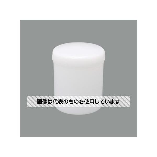 アズワン(AS ONE) φ99x120mm/610ml 広口ポリ容器(中蓋付/10個 EA508AM-77B 入数：1セット(10個入)