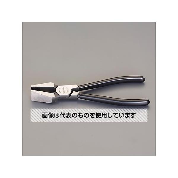 アズワン(AS ONE) 200mm ガラスブレーキングプライヤー EA537GT-1 入数：1本