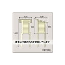 アズワン(AS ONE) 620x620x1500mm 百葉箱 EA728GX-3 入数:1台