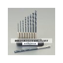 アズワン(AS ONE) 2.0-6.0mm 9本組 六角軸ドリル(HSS) EA824PG 入数:1セット