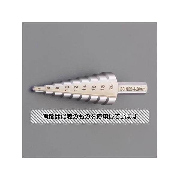 アズワン(AS ONE) 4-39mm ステップドリル(HSS) EA825SB-4 入数：1本