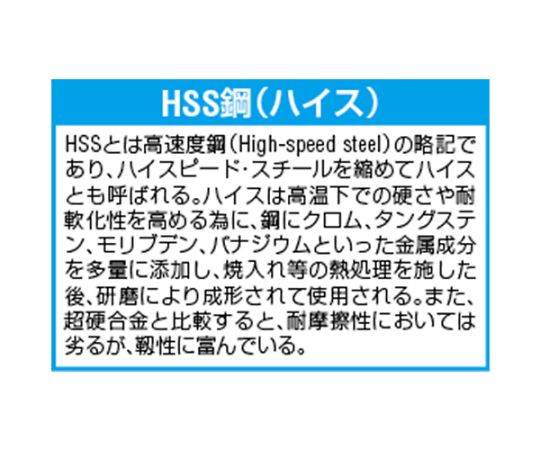 アズワン(AS ONE) 4.3mm カウンターシンク(4mm軸・HSS・Tinコート) EA827FE-104 入...