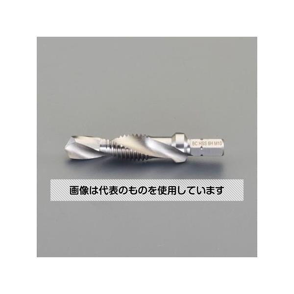 アズワン(AS ONE) M8 x1.25mm ドリルタップ(六角軸/HSS) EA829CF-8 入数：1本