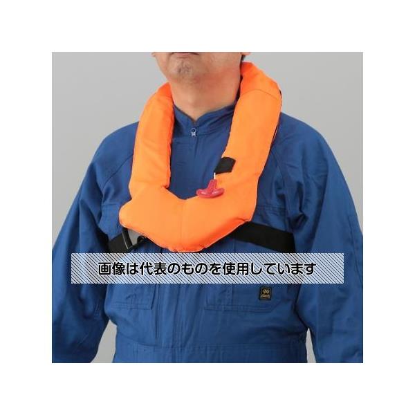 アズワン(AS ONE) [フリー] ライフベスト(蛍光オレンジ/軽量) EA915DD-21 入数：1着