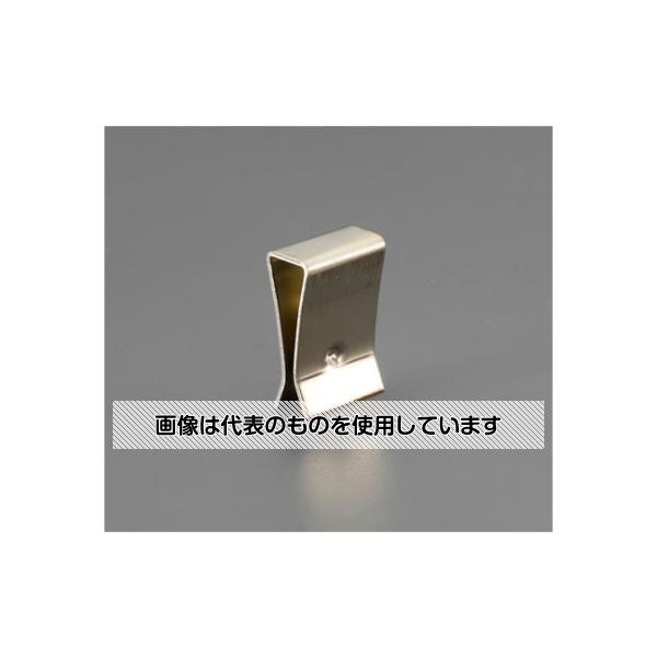 【アズワン AS ONE】実験室設備 工具類 工具、道具 ●クリップ型で取付が簡単です。 商品の仕様 ●型番：ER-19H ●材質：SUS304 ●適合グレーチング：EA951TA-1 ●サイズ：W／12mm、L／20mm、H／33mm ●グレーチング適合高さ：19mm 【※ご注意ください】商品は代表の画像を使用しています。