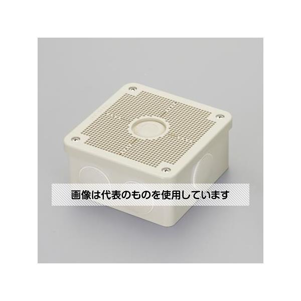 アズワン(AS ONE) [防雨型] 防犯カメラ取付ボックス(ノック付/ベージュ) EA947HB-201 入数：1個