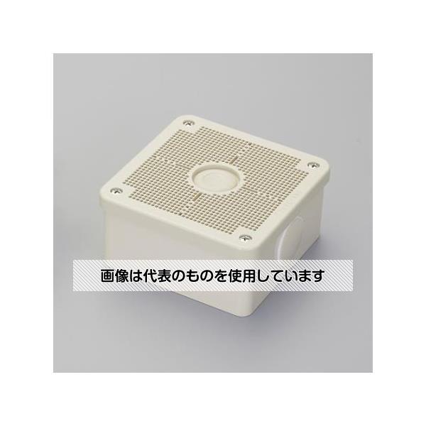 アズワン(AS ONE) [防雨型] 防犯カメラ取付ボックス(ノック付/ベージュ) EA947HB-202 入数：1個