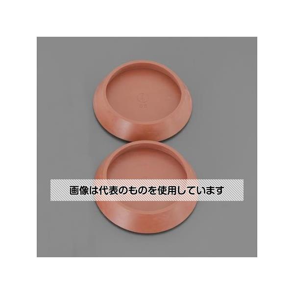 アズワン(AS ONE) φ65mm 硬質フェルト付平置ゴム(茶/2個) EA979DA-17 入数：1箱(2個入)