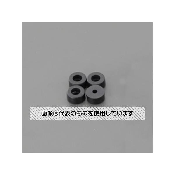 アズワン(AS ONE) φ10x3.2mm 底脚ゴム(4個) EA979DA-81 入数：1箱(4個入)