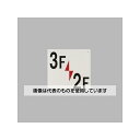 アズワン(AS ONE) 300x300mm 階数表示板(3F/2F) EA983CT-15 入数:1枚