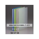 エスコ A4/S型 レターファイル(透明/1冊) EA762CF-58 入数:1冊(4)