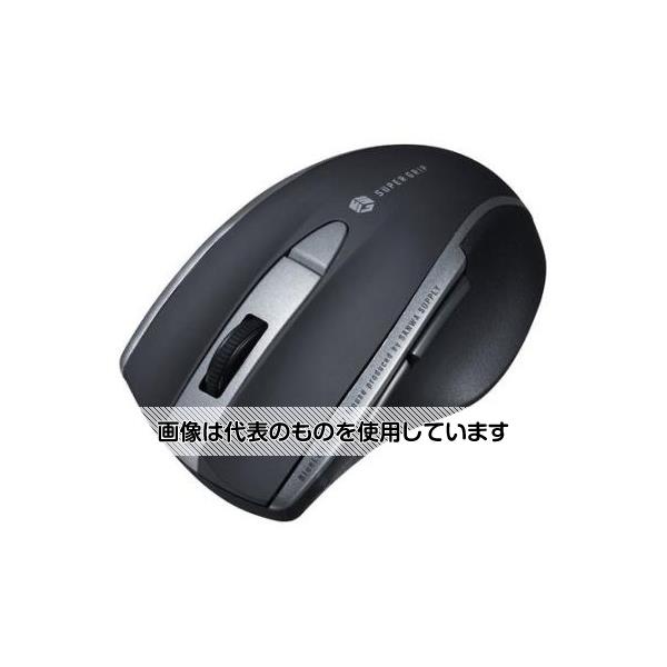 アズワン(AS ONE) [単4x2本] ワイヤレスマウス(Bluetooth/BlueLED/黒) EA764AA-146B 入数：1個
