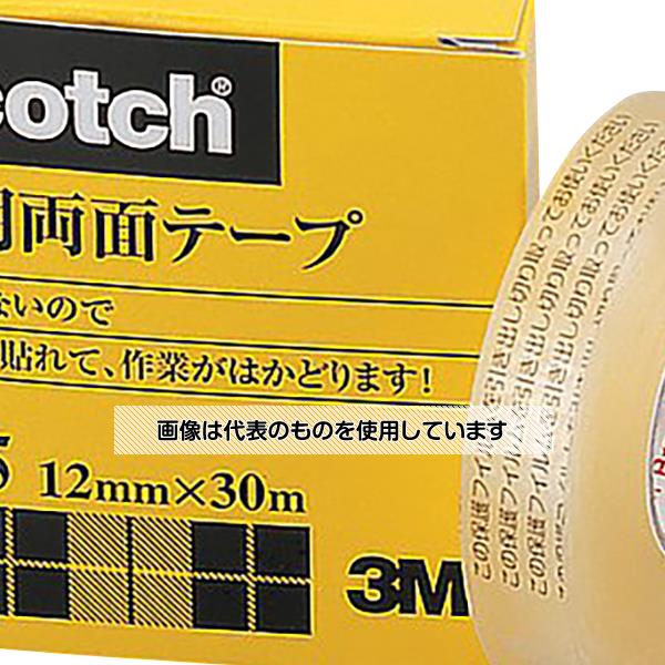 スリーエム 両面テープ(裏紙なし) 665-1-12 入数：1巻