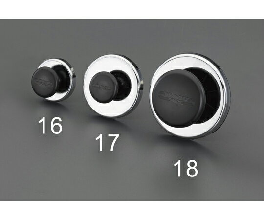 エスコ φ36x25mm マグネット(ノブ付) EA781GB-16 入数:1個 [3]