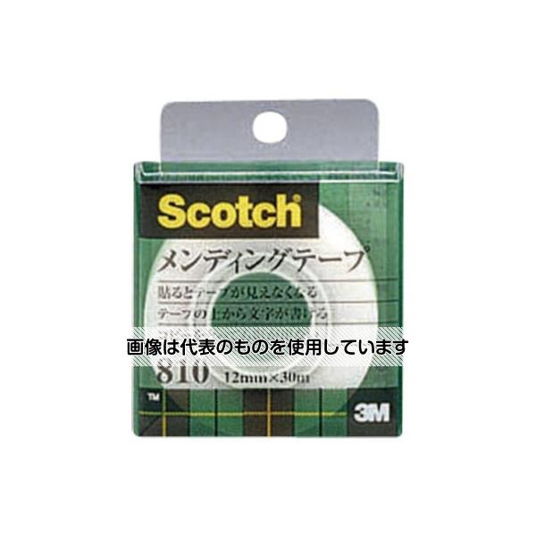 スリーエム スコッチ(R)メンディングテープ クリアケース入 幅12mm 810-1-12C 1巻