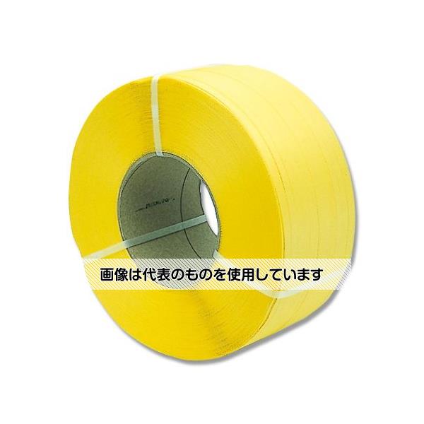 アズワン(AS ONE) 梱包用バンド PPバンド 黄 機械用 1巻 001502200 入数：1巻