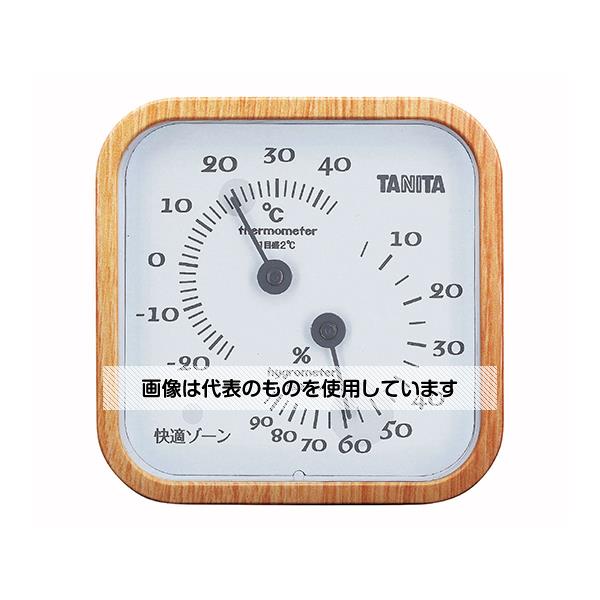 タニタ 温湿度計(アナログ) ナチュラル TT-570 入数：1個