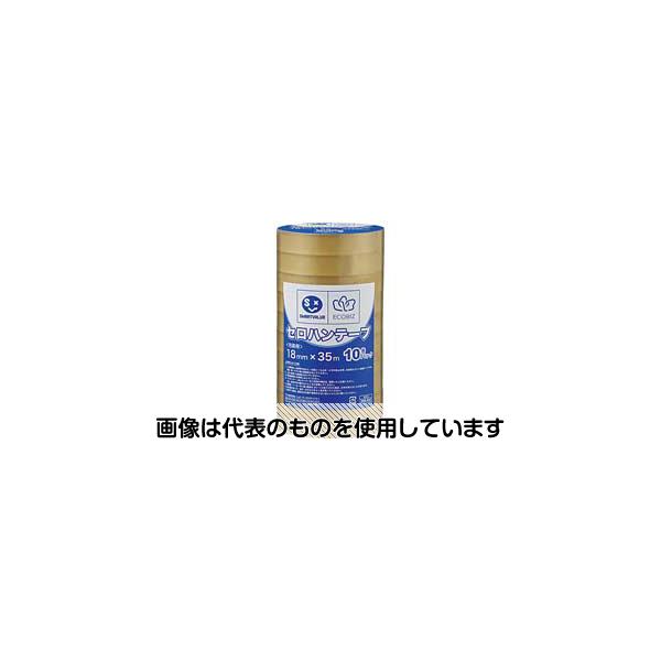 スマートバリュー セロハンテープ 18mm×35m 10巻 B639J 入数：1パック(10巻入)
