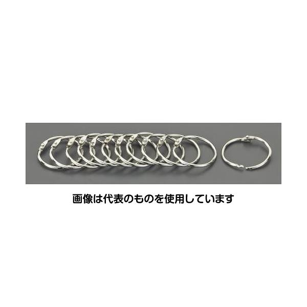 エスコ 24mm カードリング(12個) EA762FA-61 入数:1袋(12個入)