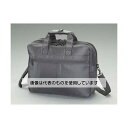 エスコ 410x310x120mm ビジネスバッグ(黒/B4収納) EA927AG-53 入数:1本
