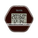 タニタ デジタル温湿度計 ブラウン TT-573-BR 入数：1個