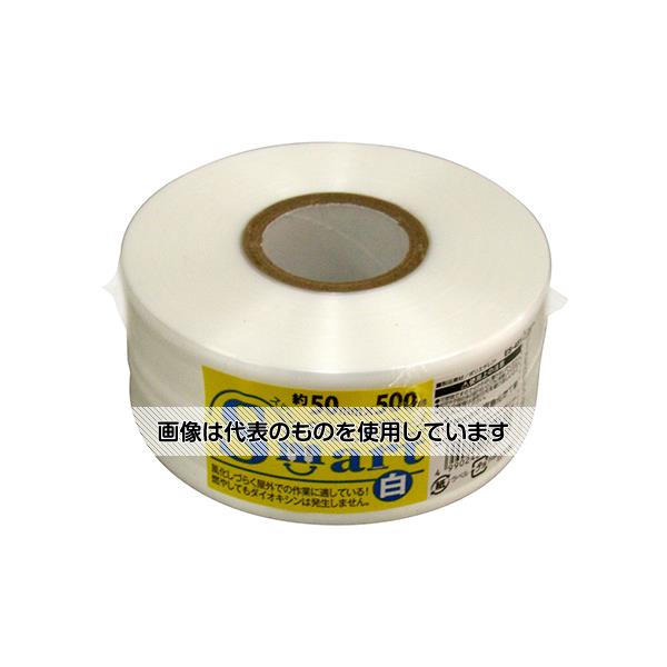 宮島化学工業 smart PEレコード巻テープ 白 50mm×500m ES-451 入数：1巻
