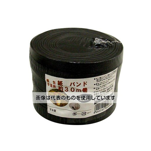 宮島化学工業 梱包・手芸用 紙バンド 黒 15.5mm×30m C14 入数:1巻 宮島化学工業 梱包・手芸用 紙バンド 黒 15.5mm×30m C14 入数:1巻
