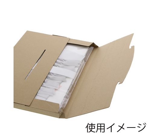 HEIKO ダンボール ラクポスBOX 330-20 10枚 002123040 入数:1パック(10枚入) [2]