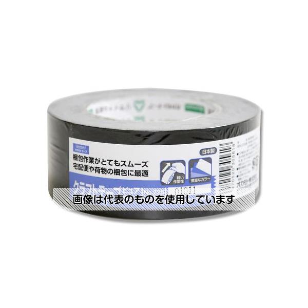 オカモト カラークラフトテープ No.228 クロ 50mm×50m 1巻 001705706 入数：1巻