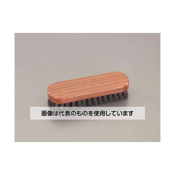 エスコ 133x40mm 靴用ブラシ(豚毛) EA928AJ-52 入数：1個