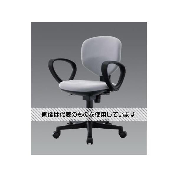 アズワン(AS ONE) ビジネスチェアー(肘付/グレー) EA956XA-262 入数：1個