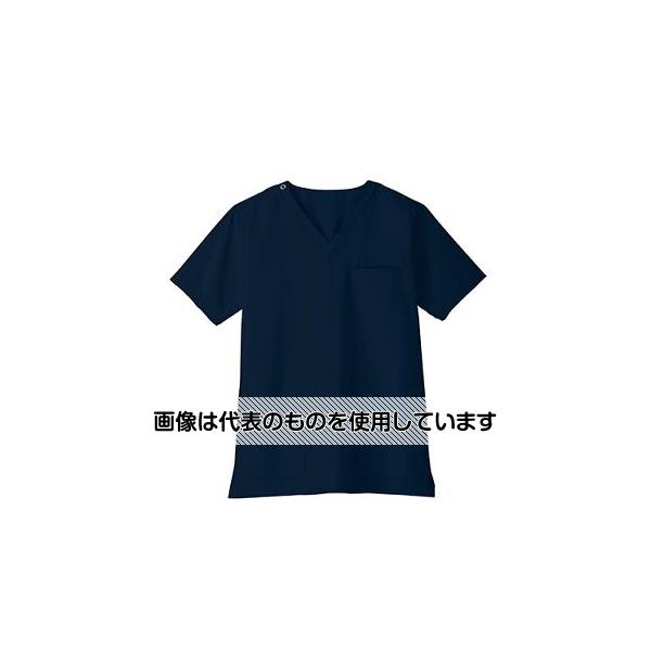 ナチュラルスマイル ユニセックススクラブ　ネイビー　3L TB4502U-8 3L 1枚