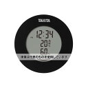 タニタ デジタル温湿度計 ブラック TT-585-BK 入数：1個