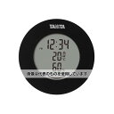 タニタ デジタル温湿度計 ブラック TT-585-BK 入数:1個