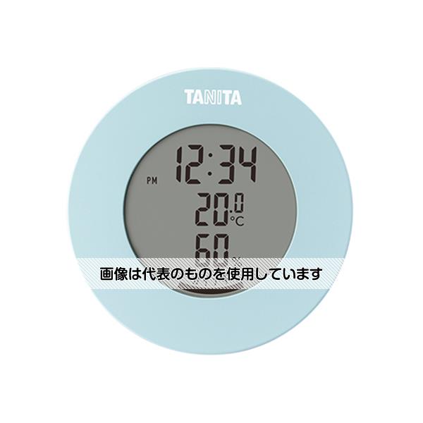 タニタ デジタル温湿度計 ライトブルー TT-585-BL 入数：1個