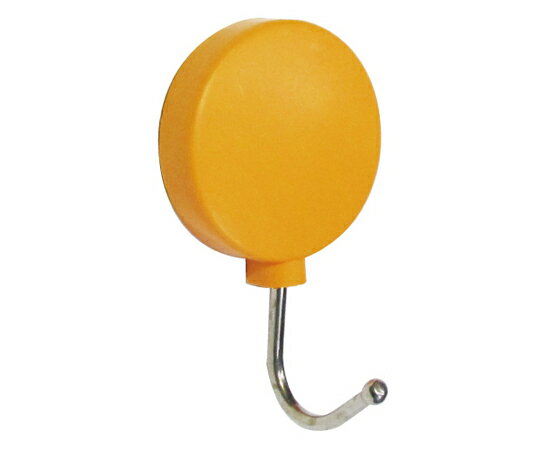 アズワン(AS ONE) 40x26x68mm マグネットフック(スイング型/オレンジ) EA762FG-273 入数:1個