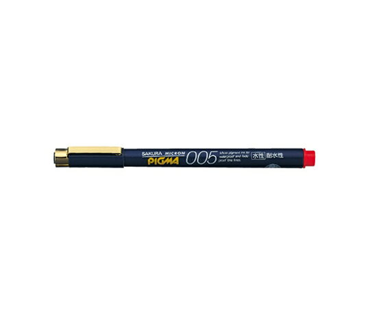 アズワン(AS ONE) [赤/極細]水性デザイン用ペン(耐水/耐光性) EA765MV-204 入数:1個 [2]