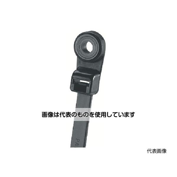 【アズワン AS ONE】実験室設備 工具類 工具、道具 ●電線をパネル、壁、天井などに固定するときに使用します。 ●ヘッドの部分が曲げやすくなっているので、クランプを固定してからでも結束ができます。 ●結束した電線の束をパネル・壁・天井などに固定する時に。 商品の仕様 ●色：黒 ●幅(mm)：2.5 ●長さ(mm)：109 ●厚さ(mm)：1.1 ●最大結束径(mm)：19 ●使用ねじ寸法：M2.5 ●引張強度(N)：80 ●使用温度範囲(℃)：-60〜85 ●材質：耐候性ナイロン66 ●屋内・屋外用 ●材質／仕上：耐候性ナイロン66 ●原産国：シンガポール ●コード番号：814-6429 【※ご注意ください】商品は代表の画像を使用しています。