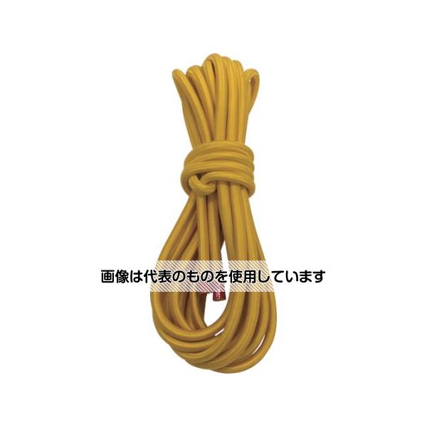 ユタカメイク ゴム カットゴムロープ 6φ×5m イエロー GT-09 入数：1個