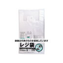 紺屋商事 レジ袋半透明 東45西45号 300(440)×530(100枚/冊) 00722412 入数:1パック(100枚入)
