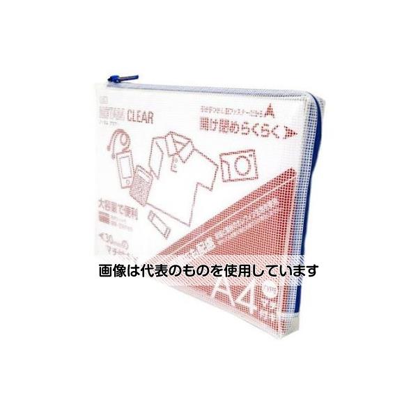 系统桌 - アズワン(AS ONE) A4/260x345x30mm メッシュケース(ブルー) EA762CF-355 入数：1個
