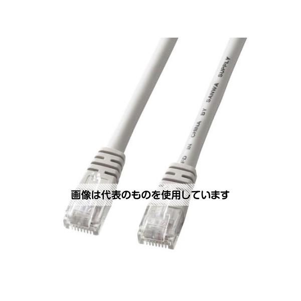 アズワン(AS ONE) 20m LANケーブル(CAT5e/クロス結線/グレー) EA764B-527 入数：1個