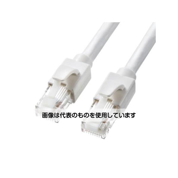 アズワン(AS ONE) 30 m LANケーブル(CAT6/10Gbイーサネット対応/白) EA764BB-180 入数：1個