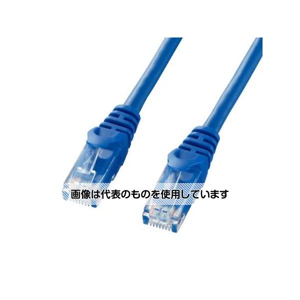 アズワン(AS ONE) 0.5m LANケーブル(CAT6/エコパッケージ/ブルー) EA764BB-321 入数：1個