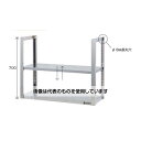 アズワン(AS ONE) 900x300x700mm 吊棚(二段/ステンレス製) EA951FF-41 入数:1台