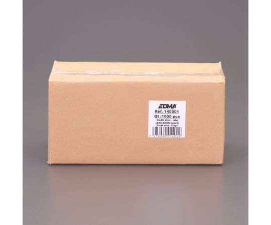 アズワン(AS ONE) 4.0x25mm C型ホグリング(ALUZINC/1000コ EA952BR-53 入数:1パック(1000個入) [2]