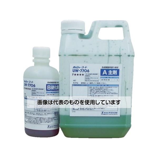 タイムケミカル オッシャーコート コンクリート凹凸補修剤 6Kgセット C82レッド UW-7706-C82 入数:1セット