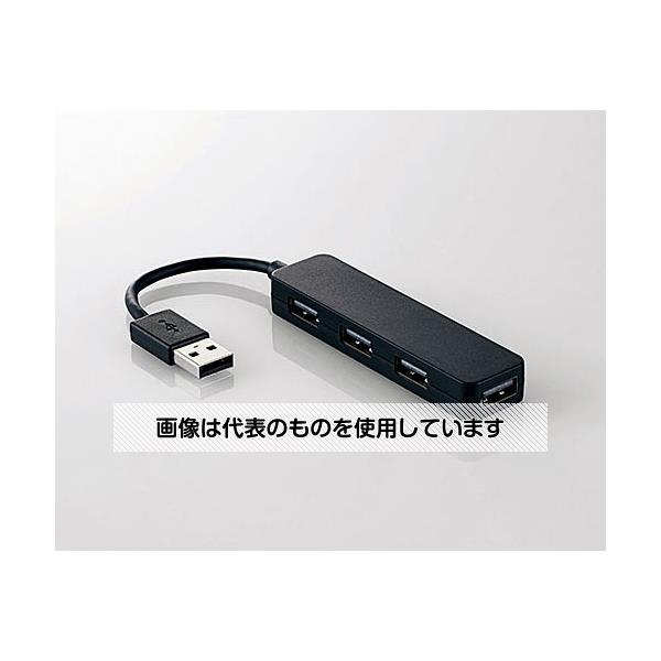 エレコム [4ポート] USB2.0ハブ(ブラック) EA764AD-16B 入数：1個